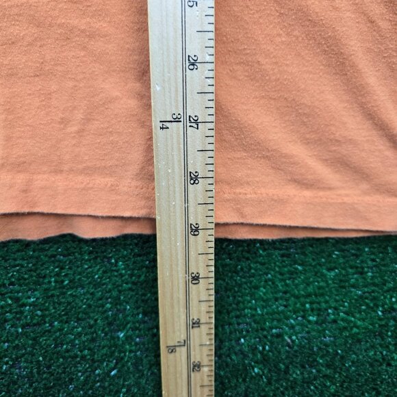 Ralph Lauren Denim & Supply Tshirt Mens XL Orange Short Sleeve USRL Casual Tee - Picture 6 of 8